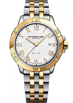 Швейцарские наручные мужские часы Raymond weil 8160-STP-00308. Коллекция Tango
