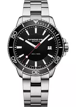 Швейцарские наручные мужские часы Raymond weil 8260-ST1-20001. Коллекция Tango