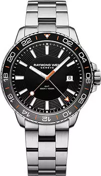 Швейцарские наручные мужские часы Raymond weil 8280-ST2-20001. Коллекция Tango