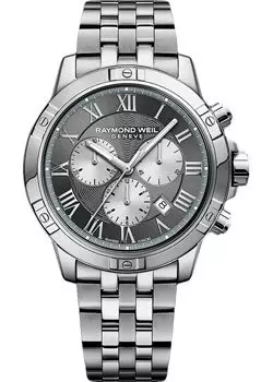 Швейцарские наручные мужские часы Raymond weil 8560-ST-00606. Коллекция Tango