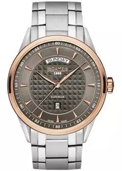 Швейцарские наручные мужские часы Roamer 508.293.49.05.50. Коллекция Superior