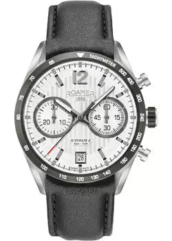Швейцарские наручные мужские часы Roamer 510.818.41.14.08. Коллекция Superior