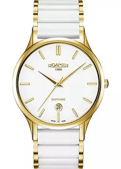 Швейцарские наручные мужские часы Roamer 657.833.48.25.60. Коллекция Classic Line