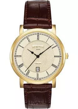 Швейцарские наручные мужские часы Roamer 709.856.48.32.07. Коллекция Classic Line
