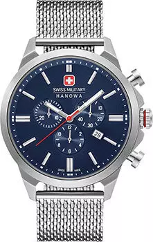 Швейцарские наручные мужские часы Swiss military hanowa 06-3332.04.003. Коллекция Chrono Classic II