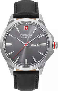 Швейцарские наручные мужские часы Swiss military hanowa 06-4346.04.009. Коллекция Day Date Classic