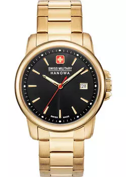 Швейцарские наручные мужские часы Swiss military hanowa 06-5230.7.02.007. Коллекция Swiss Recruit II