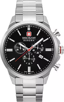 Швейцарские наручные мужские часы Swiss military hanowa 06-5332.04.007. Коллекция Chrono Classic II