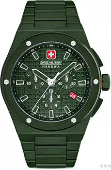 Швейцарские наручные мужские часы Swiss military hanowa SMWGI0002282. Коллекция Sidewinder Ceramic