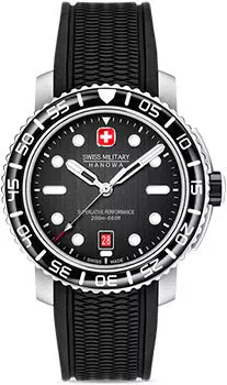 Швейцарские наручные мужские часы Swiss military hanowa SMWGN0001701. Коллекция Black Marlin