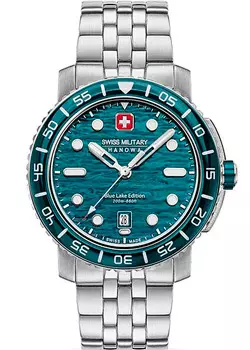 Швейцарские наручные мужские часы Swiss military hanowa SMWGH0004501. Коллекция Black Marlin