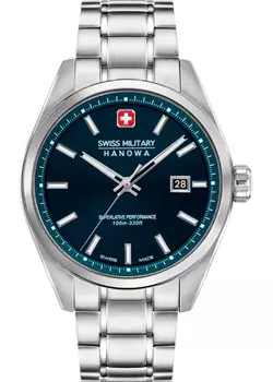 Швейцарские наручные мужские часы Swiss military hanowa SMWGH0004103. Коллекция Pioneer