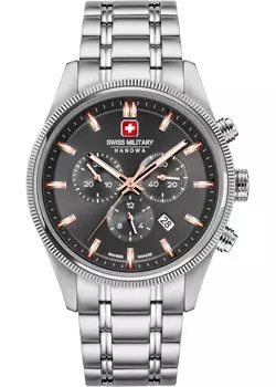 Швейцарские наручные мужские часы Swiss military hanowa SMWGI0003103. Коллекция Airman