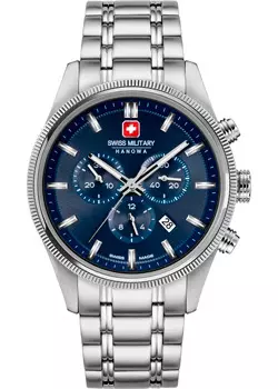 Швейцарские наручные мужские часы Swiss military hanowa SMWGI0003104. Коллекция Airman