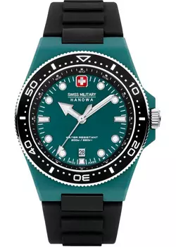 Швейцарские наручные мужские часы Swiss military hanowa SMWGN0001185. Коллекция Ocean Pioneer