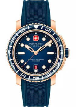 Швейцарские наручные мужские часы Swiss military hanowa SMWGN0001720. Коллекция Black Marlin