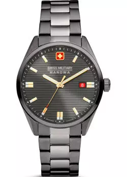 Швейцарские наручные мужские часы Swiss military hanowa SMWGH2200141. Коллекция Roadrunner