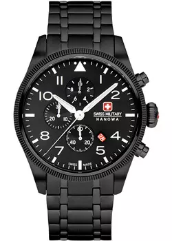 Швейцарские наручные мужские часы Swiss military hanowa SMWGI0000431. Коллекция Thunderbolt Chrono