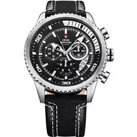 Швейцарские наручные мужские часы Swiss military SM34042.05. Коллекция Кварцевые хронографы