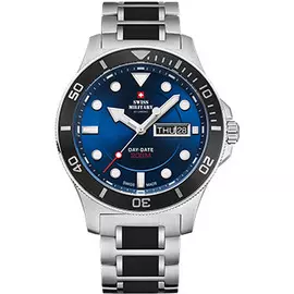 Швейцарские наручные мужские часы Swiss military SM34068.02. Коллекция Кварцевые часы