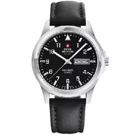 Швейцарские наручные мужские часы Swiss military SM34071.01. Коллекция Day Date