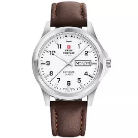 Швейцарские наручные мужские часы Swiss military SM34071.02. Коллекция Day Date