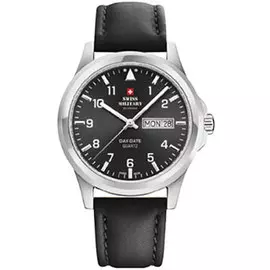 Швейцарские наручные мужские часы Swiss military SM34071.04. Коллекция Day Date