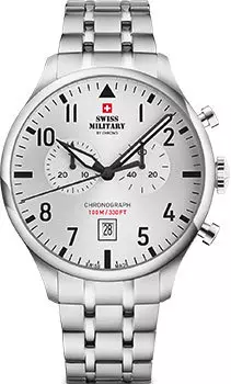 Швейцарские наручные мужские часы Swiss Military SM34098.02. Коллекция Vintage Chronograph