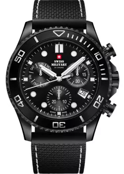 Швейцарские наручные мужские часы Swiss Military SM34101.07. Коллекция XL Chronograph