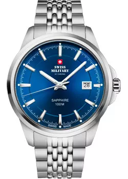 Швейцарские наручные мужские часы Swiss Military SM34104.03. Коллекция Classic