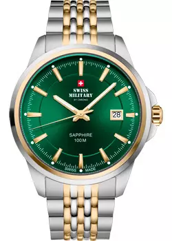 Швейцарские наручные мужские часы Swiss Military SM34104.06. Коллекция Classic