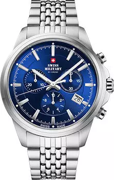 Швейцарские наручные мужские часы Swiss Military SM34107.03. Коллекция Sports Chronograph