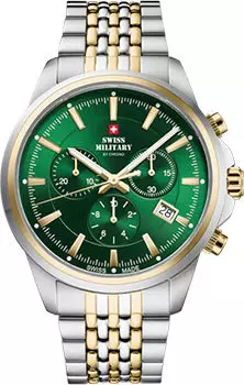 Швейцарские наручные мужские часы Swiss Military SM34107.08. Коллекция Sports Chronograph