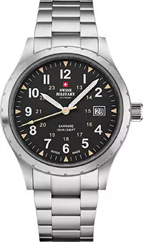Швейцарские наручные мужские часы Swiss Military SM34108.01. Коллекция Classic Army