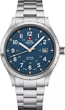 Швейцарские наручные мужские часы Swiss Military SM34108.03. Коллекция Classic Army