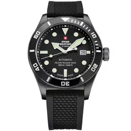 Швейцарские наручные мужские часы Swiss Military SMA34075.05. Коллекция Diver