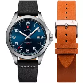 Швейцарские наручные мужские часы Swiss military SMA34077.02. Коллекция Automatic Collection