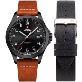 Швейцарские наручные мужские часы Swiss military SMA34077.05. Коллекция Automatic Collection