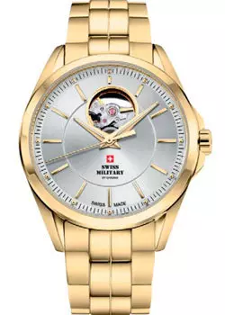 Швейцарские наручные мужские часы Swiss Military SMA34085.31. Коллекция Open Heart
