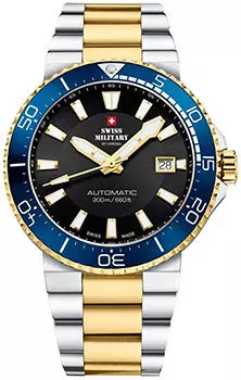 Швейцарские наручные мужские часы Swiss Military SMA34086.08. Коллекция Automatic Dive