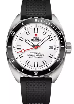 Швейцарские наручные мужские часы Swiss Military SMA34100.08. Коллекция Titanium 300