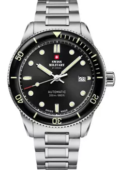 Швейцарские наручные мужские часы Swiss Military SMA34106.01. Коллекция Automatic Dive