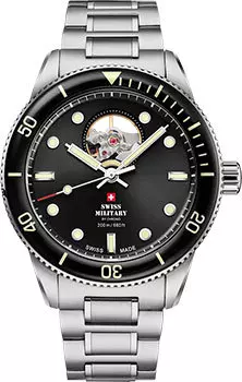 Швейцарские наручные мужские часы Swiss Military SMA34106.11. Коллекция Automatic Dive