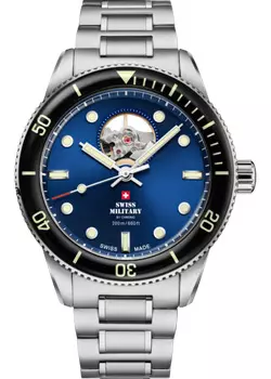Швейцарские наручные мужские часы Swiss Military SMA34106.12. Коллекция Automatic Dive