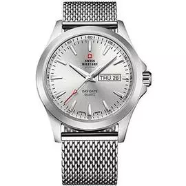 Швейцарские наручные мужские часы Swiss Military SMP36040.02. Коллекция Day Date