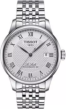 Швейцарские наручные мужские часы Tissot T006.407.11.033.00. Коллекция Powermatic 80