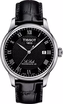 Швейцарские наручные мужские часы Tissot T006.407.16.053.00. Коллекция Powermatic 80