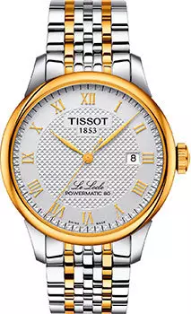 Швейцарские наручные мужские часы Tissot T006.407.22.033.01. Коллекция Powermatic 80
