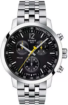 Швейцарские наручные мужские часы Tissot T114.417.11.057.00. Коллекция PRC 200