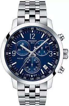 Швейцарские наручные мужские часы Tissot T114.417.11.047.00. Коллекция PRC 200